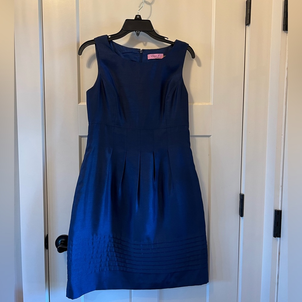 Eliza J Navy Dress